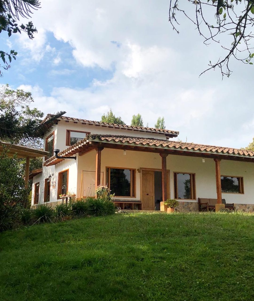 La casa de la fundación en Guarne